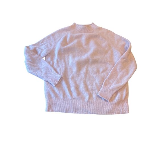 J.Crew Womens Pink Mock Neck Sweater S Wool Blend Preppy - Picture 1 of 5